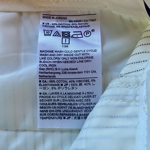 Banana Republic Sloan Pinstripe Trousers - Picture 4 of 5